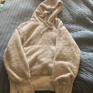 White wool jacket, XS